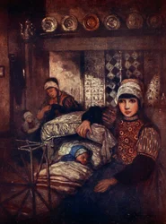 Un intérieur de Marken, 1904